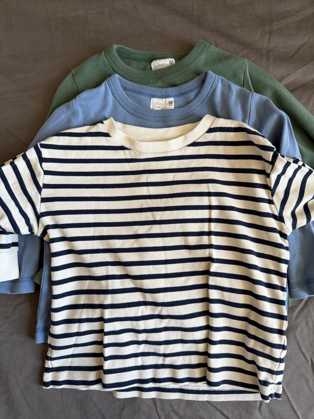 Uniqlo Kids Long Sleeve Tee Bundle